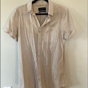 PacSun Tan Button Down